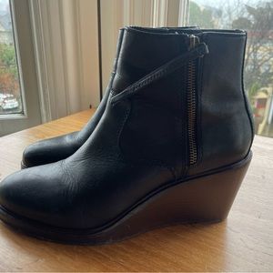 Clarks Black booties